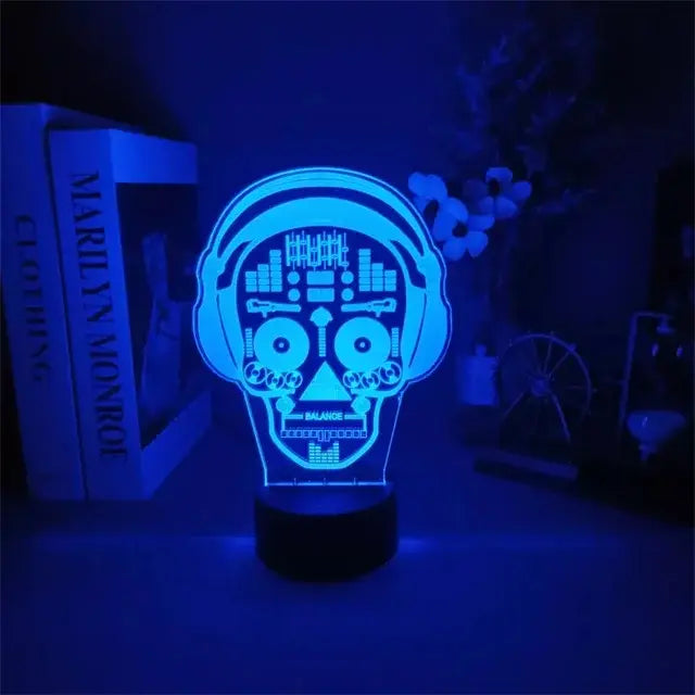 3D LED Gaming Lamp