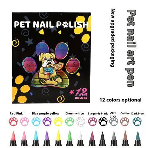 Beauty Paint Pen 3-in-1 Soft Head Nail Brush for Pet Frugal Finds Galore