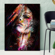 Abstract Figure Canvas Art for Modern Living Room Decor Frugal Finds Galore