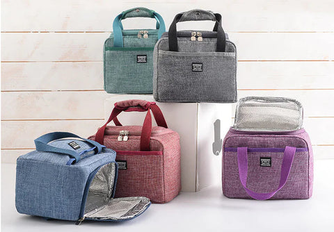 Thickened Cationic Insulated Lunch Box with Bag Frugal Finds Galore