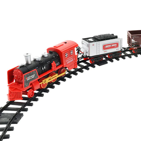 Electric Smoke Remote Control Train Toy Set Frugal Finds Galore