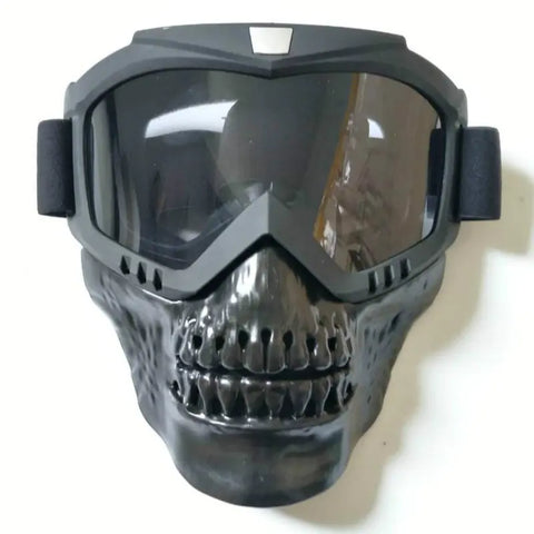 Demon Skull Mask for Outdoor Motorcycle Sports Frugal Finds Galore
