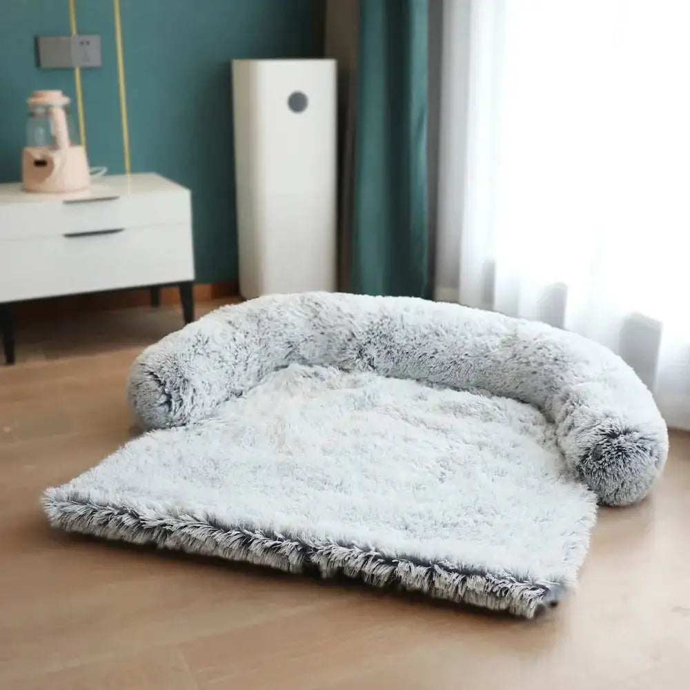 Washable Plush Dog Bed