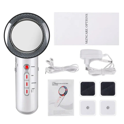 3-in-1 LED Beauty Device with EMS and Ultrasound Frugal Finds Galore