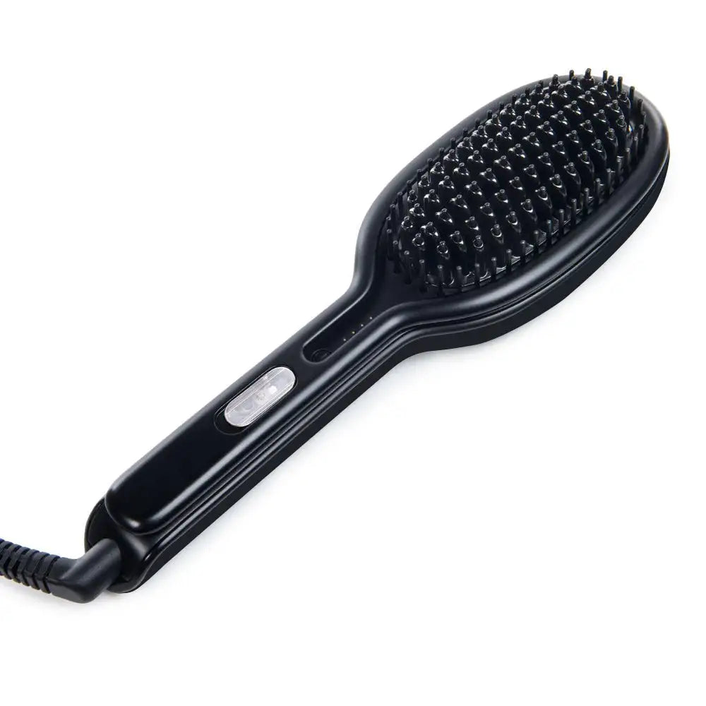 2 in 1 Hair Straightening Brush