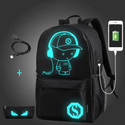Glow-in-the-Dark Computer Backpack - Music Kid Style Frugal Finds Galore