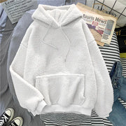 Women's Hooded Sweater in Super Fire Lamb Wool Frugal Finds Galore