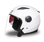 Men's and Women's Motorcycle Half-Face Helmet with UV Protection Frugal Finds Galore