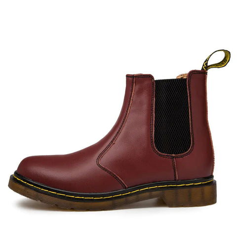 Thick-Heeled Cowhide Martin Boots Frugal Finds Galore