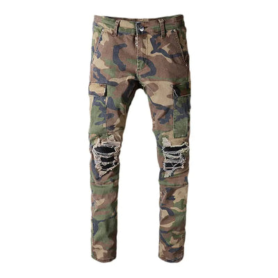 Men's High Street Fashion Ripped Jeans Frugal Finds Galore