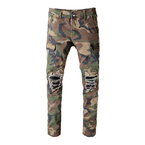 Men's High Street Fashion Ripped Jeans Frugal Finds Galore