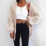 Loose Knitted Sweater Cardigan Frugal Finds Galore