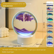 Creative Gift Quicksand Lamp Decorative Lamp Frugal Finds Galore