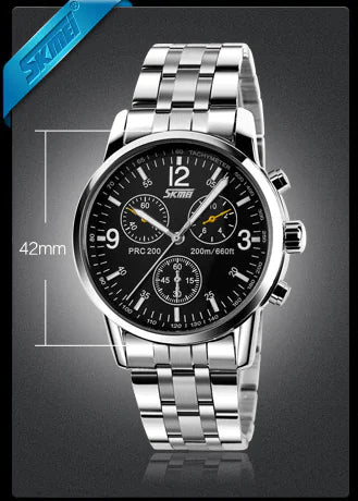 Stylish Waterproof Business Watch Frugal Finds Galore