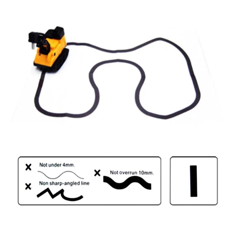 Magic Line Tracing Toy Car