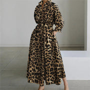 Fall Fashion Leopard Print Dress Frugal Finds Galore