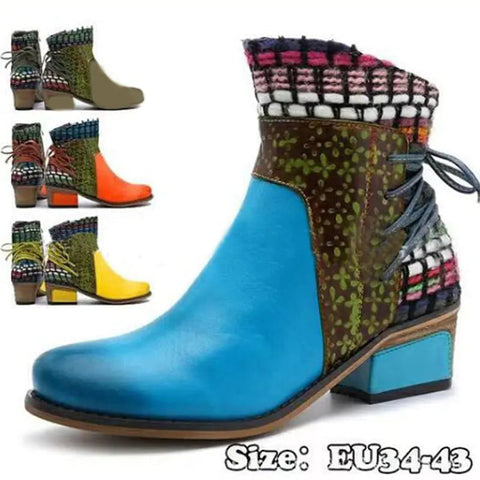 Ethnic Style Short Boots Frugal Finds Galore
