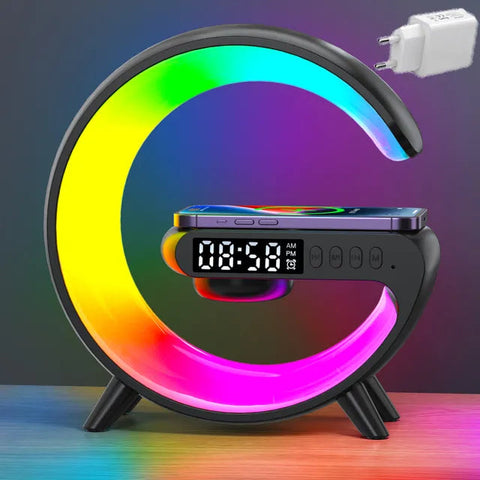 Multifunctional Wireless Charger Table Lamp Frugal Finds Galore