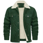 Corduroy Plush Jacket Coat Frugal Finds Galore