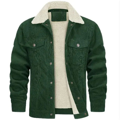 Corduroy Plush Jacket Coat Frugal Finds Galore