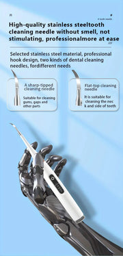 Ultrasonic Electric Tooth Cleaner for Tartar Removal Frugal Finds Galore
