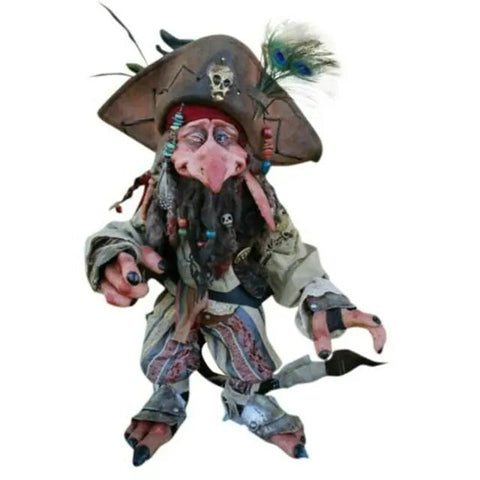 Gothic Vintage Garden Elf Goblin Sculpture for Outdoors Frugal Finds Galore