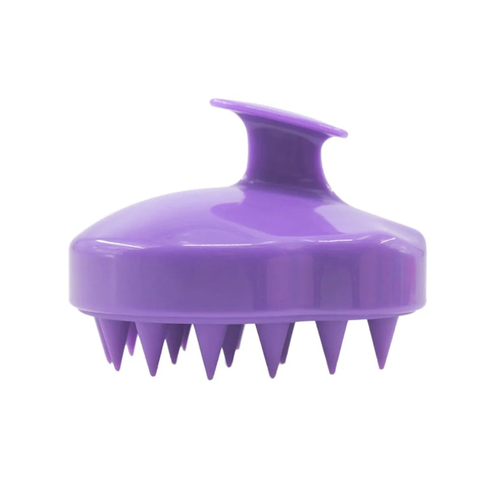 Silicone Handheld Scalp Massage Brush for Shower