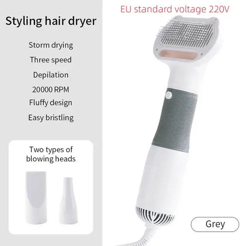 3-in-1 Pet Dryer & Comb Brush Frugal Finds Galore