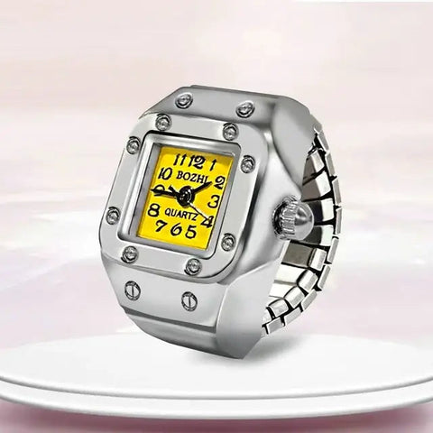 Vintage Finger Watch Rings Frugal Finds Galore