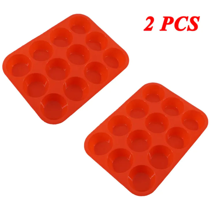 Flex Bake Silicone Tart Molds