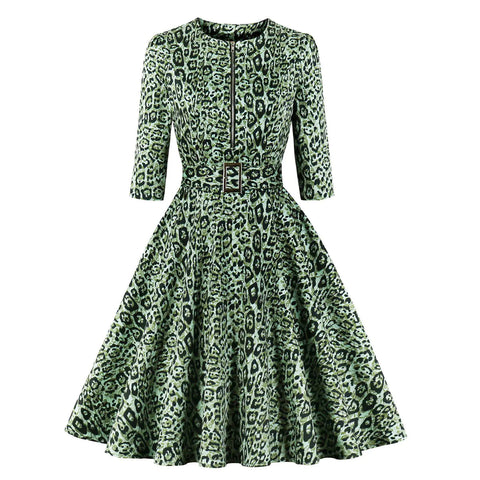 Fall Fashion Leopard Print Dress Frugal Finds Galore