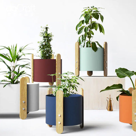Nordic Iron Planter with Creative Minimalist Design Frugal Finds Galore