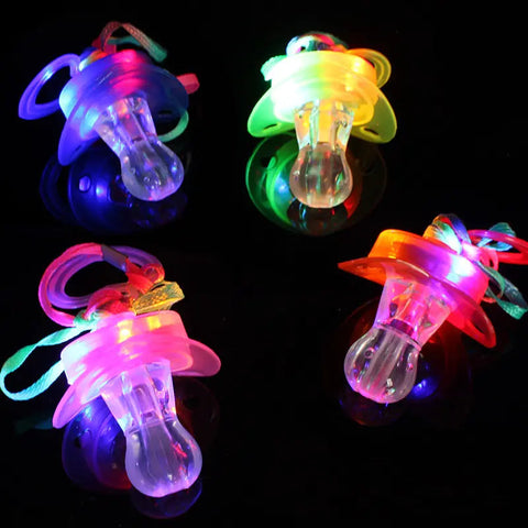 Creative LED Pacifier Whistle with 3 Lights Frugal Finds Galore