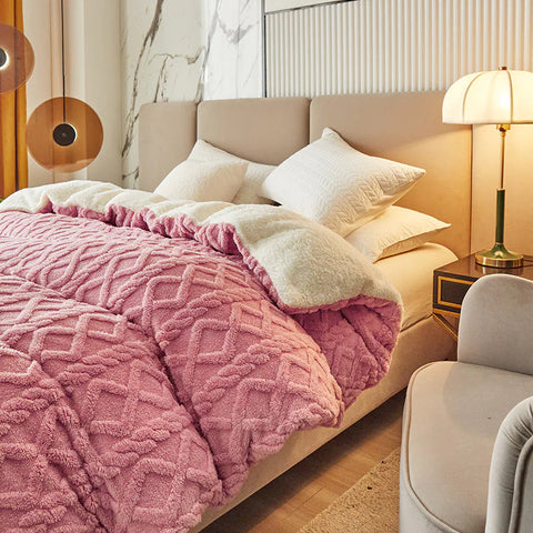 Double-layer Thickened Blanket Frugal Finds Galore