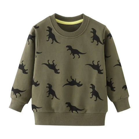 Children's Long Sleeve Cartoon Cotton Sweater Frugal Finds Galore