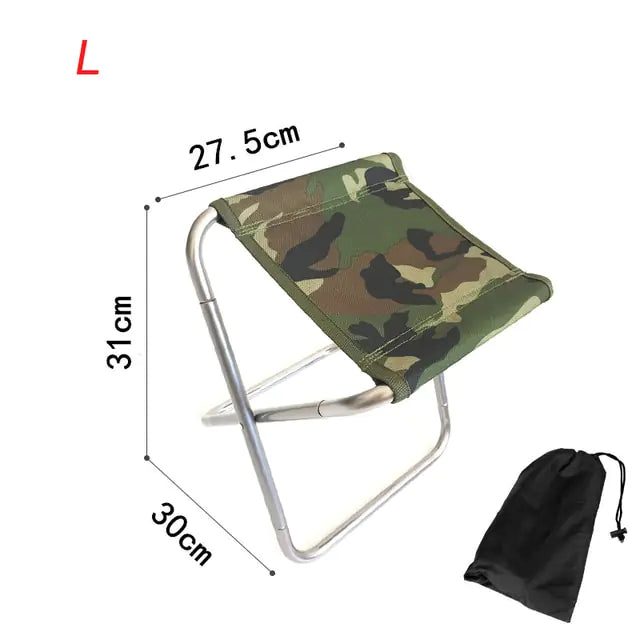 Foldable Aluminium Cloth Camping Chair