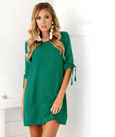 Chiffon Printed Dress - Floral Design Dress Frugal Finds Galore