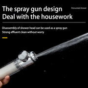 High Pressure Shower Head with Fan and Filter System Frugal Finds Galore