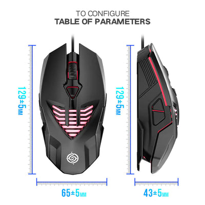 Office Gaming Computer USB Wired Mouse Frugal Finds Galore