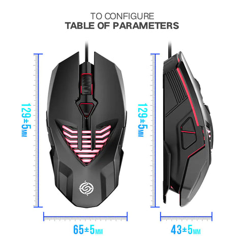 Office Gaming Computer USB Wired Mouse Frugal Finds Galore