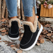 Fleece-lined Plush Warm Cotton Shoes, Plus Size Frugal Finds Galore