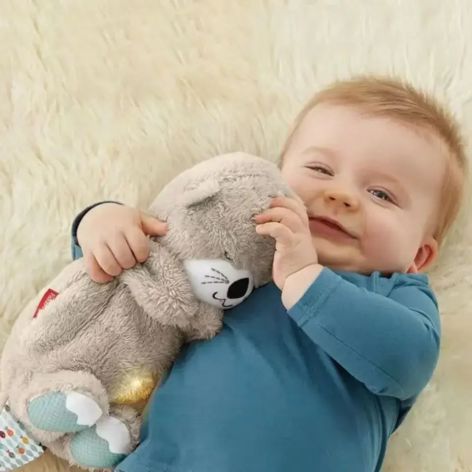 Soothing Otter Plush Doll with Music