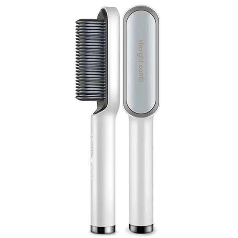 5-Setting PTC Electric Hair Straightening Brush Frugal Finds Galore