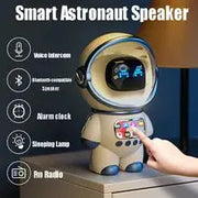 Smart Astronaut Bluetooth Speaker with Alarm Clock Frugal Finds Galore