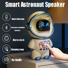 Smart Astronaut Bluetooth Speaker with Alarm Clock Frugal Finds Galore