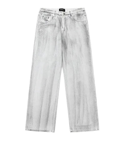 Vintage Washed Distressed Draped Jeans Frugal Finds Galore