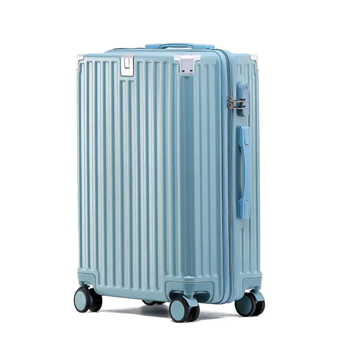 Thick Aluminum Durable Trolley Luggage