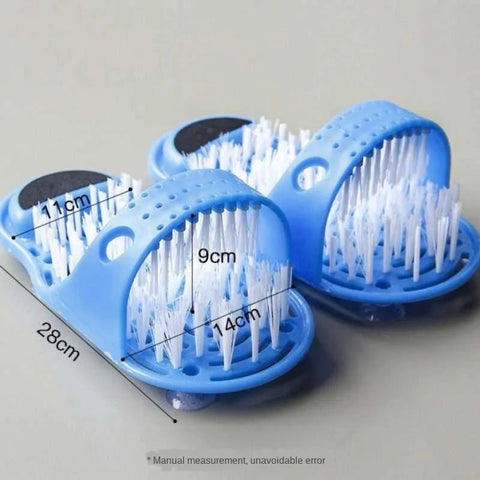 Shower Foot Scrubber Slippers Frugal Finds Galore