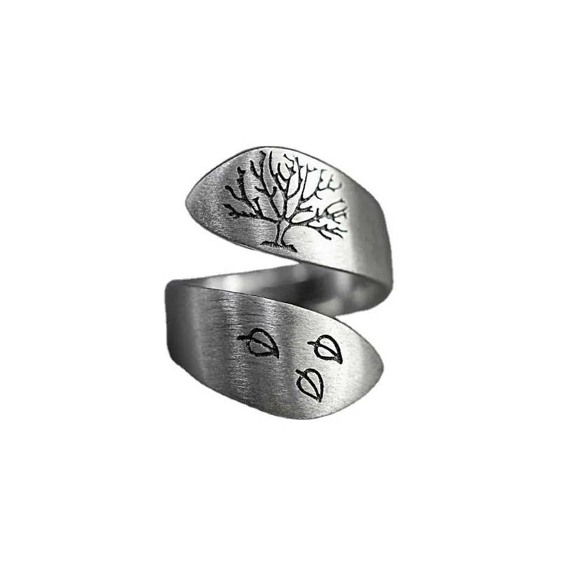 Tree of Life Silver Color Ring