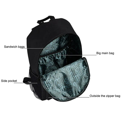 Glow-in-the-Dark Computer Backpack - Music Kid Style Frugal Finds Galore